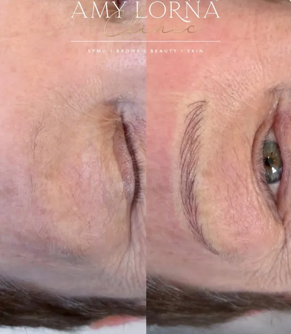 Before and after brows by Amy, client photo 7 of 14